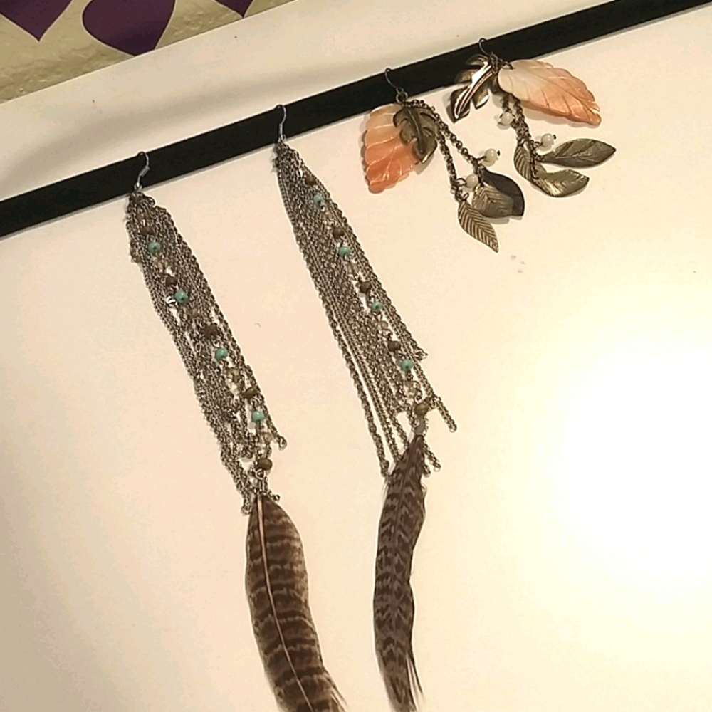 🍂Earthy Earring Lot